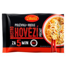Vitana Bistro Noodles Soup with Beef Flavor 66g