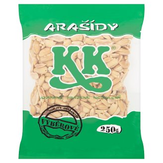 KK Arašídy loupané pražené nesolené 250g