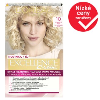 L'Oréal Paris Excellence Creme nejsvětlejší blond 10