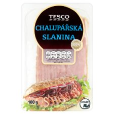 Tesco Chalupářská slanina 100g