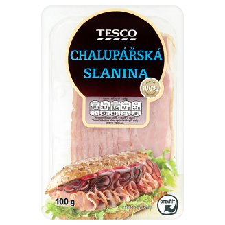 Tesco Chalupářská slanina 100g