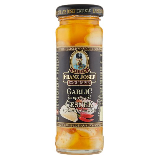 Kaiser Franz Josef Exclusive Česnek v pikantním oleji 100g