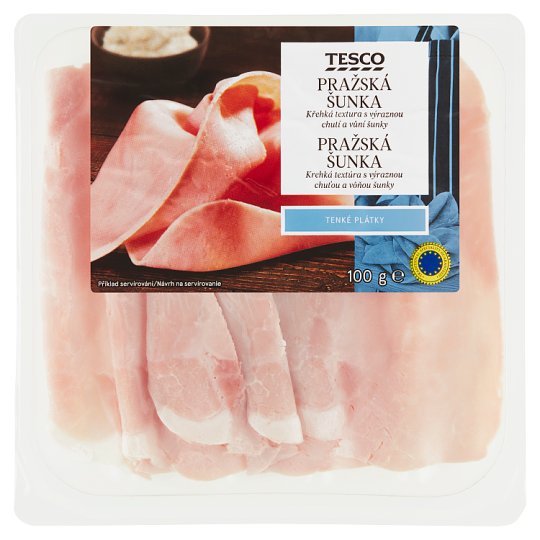 Tesco Prague Ham 100g
