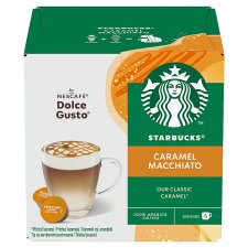 Starbucks Caramel Macchiato by NESCAFE DOLCE GUSTO - Coffee Capsules - 12 Capsules per Pack