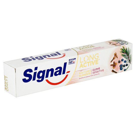 Signal Nature Elements Clove Sensitive Toothpaste 75ml Tesco Groceries