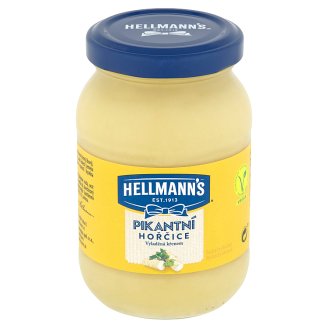 Hellmann's hořčice pikantní vyladěná křenem 240g