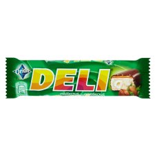 ORION DELI Nut Bar with Hazelnuts and Caramel Dipped in Dark Chocolate 35g