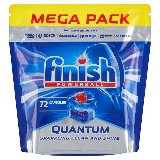 Finish Powerball Quantum Max tablety do myčky 72 ks 1116g