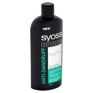 Syoss Anti-Dandruff Platin Control 100 Anti-Grease šampon pro mastné vlasy s lupy 500ml