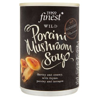 Tesco Finest Porcini houbová polévka 400g