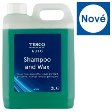 Tesco Auto Shampoo and Wax 2L