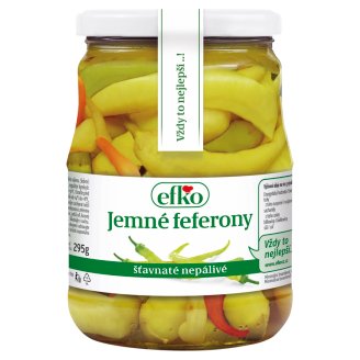 efko Jemné feferony 600g