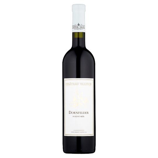 Château Valtice Dornfelder pozdní sběr víno s přívlastkem polosuché 0,75l