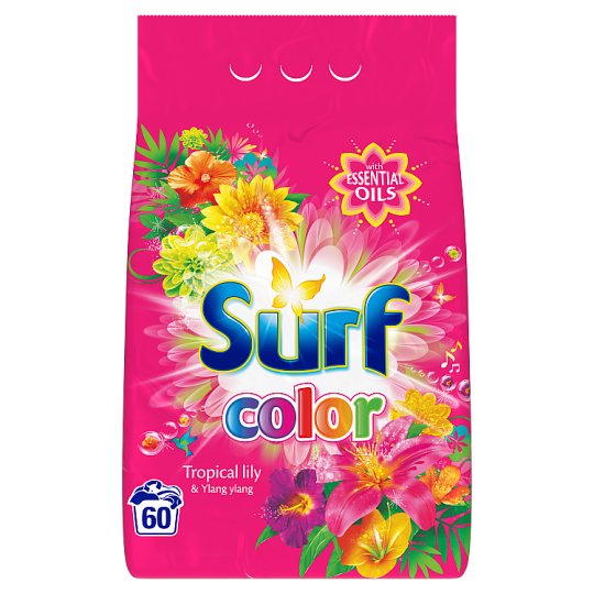 Surf Color tropical prací prášek na barevné prádlo 60 dávek