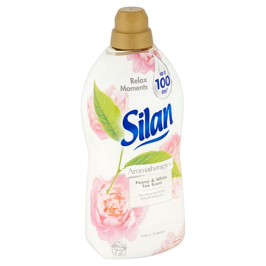 Silan Aromatherapy+ Peony & White Tea Scent 72 praní 1800ml