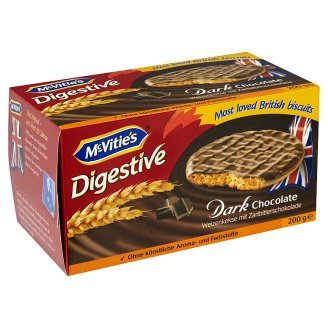 McVitie's Digestive s hořkou čokoládou 200g