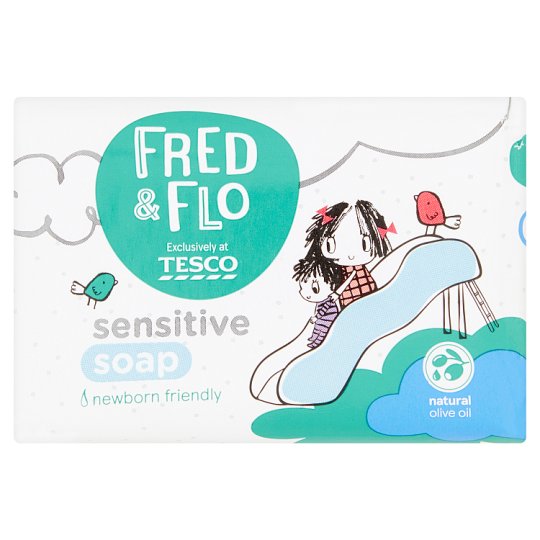 Fred & Flo Dětské mýdlo s olivovým olejem a výtažkem z květu heřmánku 100g