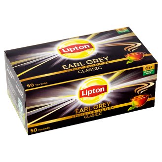 Lipton Earl Grey černý aromatizovaný čaj 50 sáčků 75g