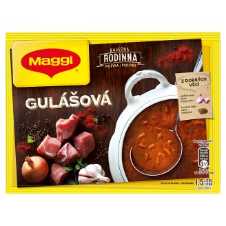 MAGGI Rodinná Gulášová polévka sáček 117g