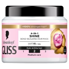 Schwarzkopf Gliss 4in1 Shine Bond-Building Hair Mask 400ml