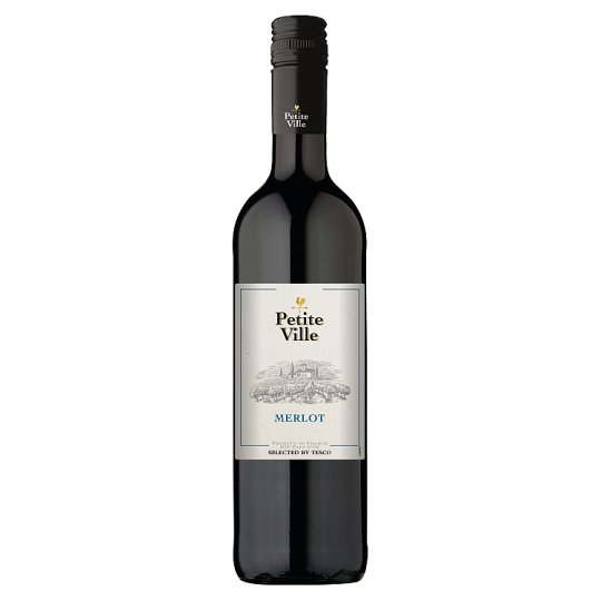 Petite Ville Merlot víno červené 750ml