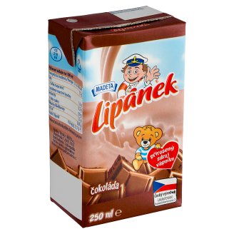Madeta Lipánek Mléko trvanlivé kakao 250ml