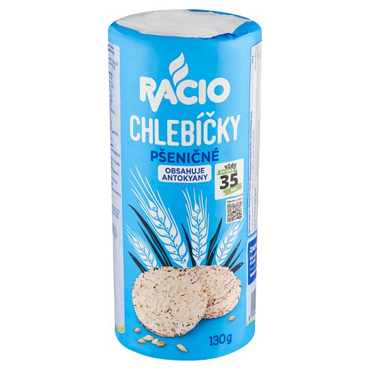 Racio Chlebíčky pšeničné 130g