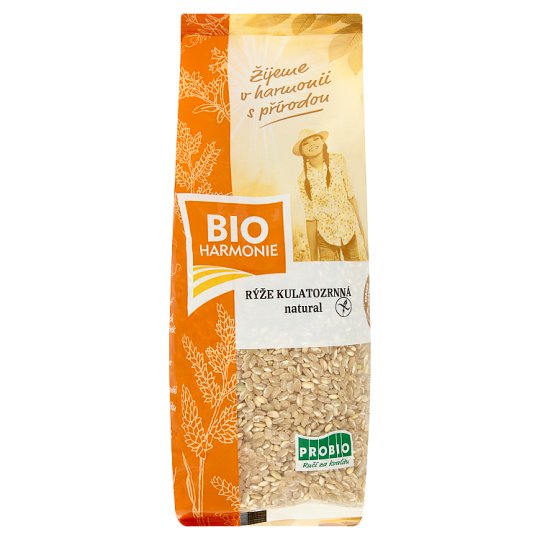 Bio Harmonie Rýže kulatozrnná natural 500g
