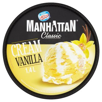 Manhattan Ice Dream Mražený krém smetanový a vanilkový 1400ml