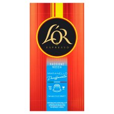 L'OR Espresso Passione Rossa Maranello Decaffeinato Roasted Ground Coffee in Capsules 10 pcs 52g
