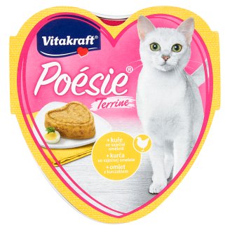 Vitakraft Poésie Terrine + kuře ve vaječné omeletě 85g