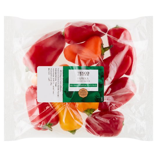 Tesco Paprika sweet bites 250g Tesco Potraviny