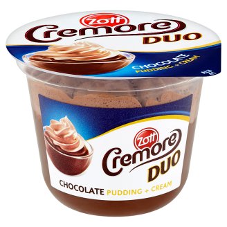 Zott Cremore Duo čokoládový dezert s kakakovou šlehačkou 200g