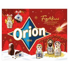 ORION Vánoční kolekce hořká figurková 348g