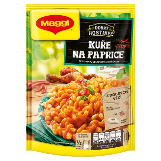 MAGGI Dobrý Hostinec Kuře na paprice pikant těstoviny s omáčkou sáček 146g