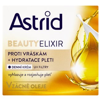 Astrid Beauty Elixir Hydratační denní krém proti vráskám s UV filtry 50ml