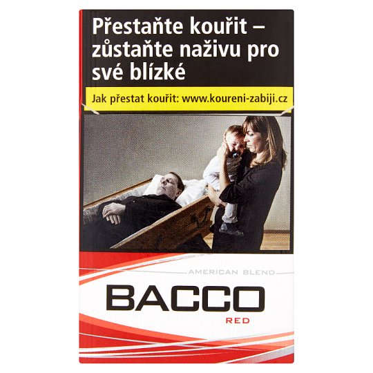 Bacco Red cigarety s filtrem 20 ks