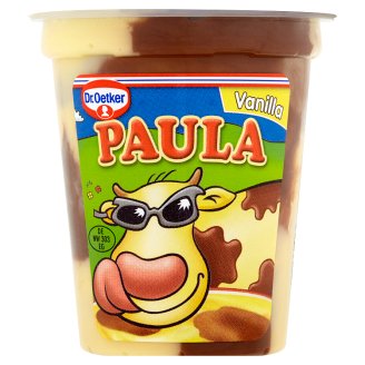 Dr. Oetker Paula Mléčný dezert s vanilkovo-čokoládovou příchutí 125g