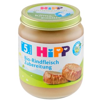 HiPP Bio hovězí maso - pyré 125g