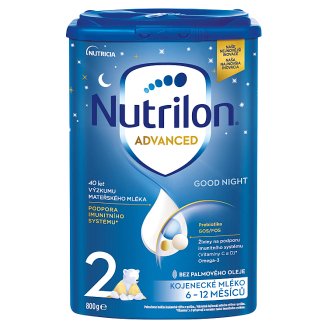Nutrilon 2 Pronutra Good Night pokračovací mléko na dobrou noc od uk. 6. měsíce 800g