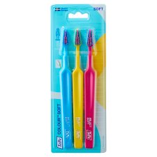 TePe Colour Soft zubní Toothbrush 3 pcs