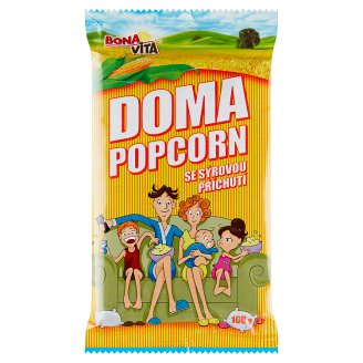 Bona Vita Doma popcorn se sýrovou příchutí 100g