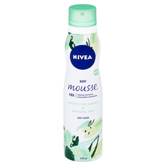 Nivea Osvěžující tělová pěna s okurkou a s vůní čaje Matcha 200ml