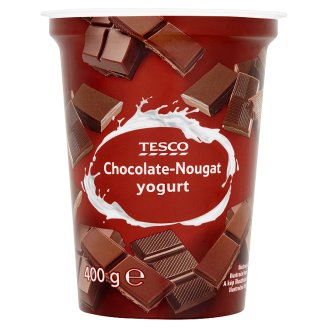 Tesco Jogurt čoko-nugátový 400g