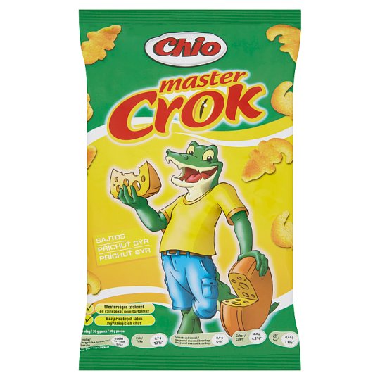Chio Master Crok kukuřičný snack s příchutí sýra 40g