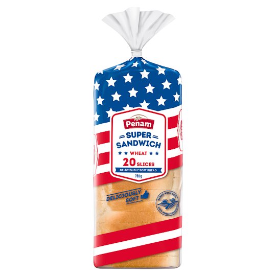 Penam Super Sandwich pšeničný světlý 750g