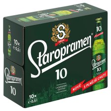 Staropramen 10 pivo výčepní světlé 10 x 0,5l