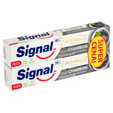 Signal Nature Elements Integral 8 Charcoal Toothpaste 2 x 75ml