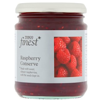 Tesco Finest Malinový džem extra 340g
