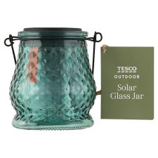 Tesco Outdoor Solar Glass Jar
